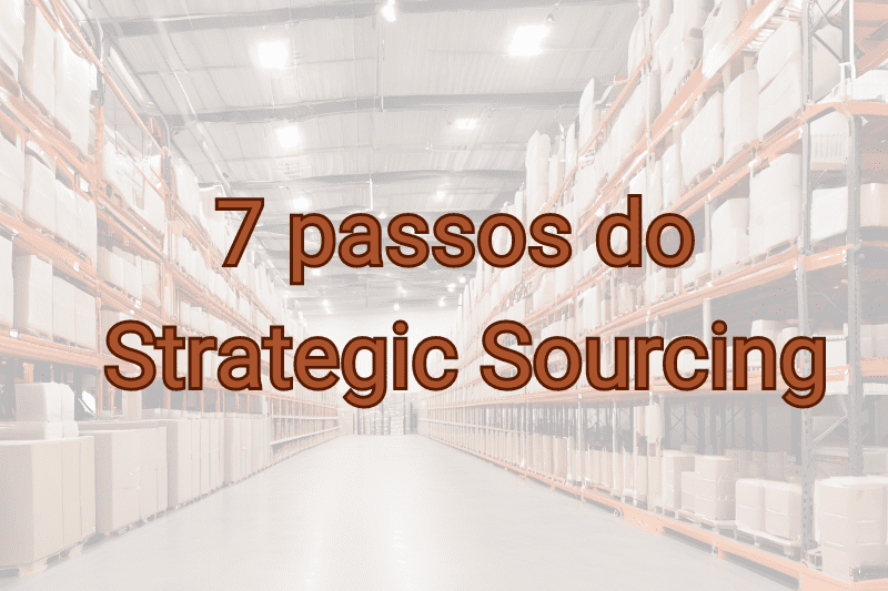 Quais são os 7 passos do Strategic Sourcing?