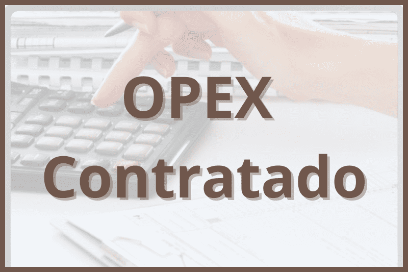 O que é CAPEX contratado?